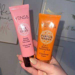 YENSA | Pumpkin Tumeric & Pink Lotus Bundle